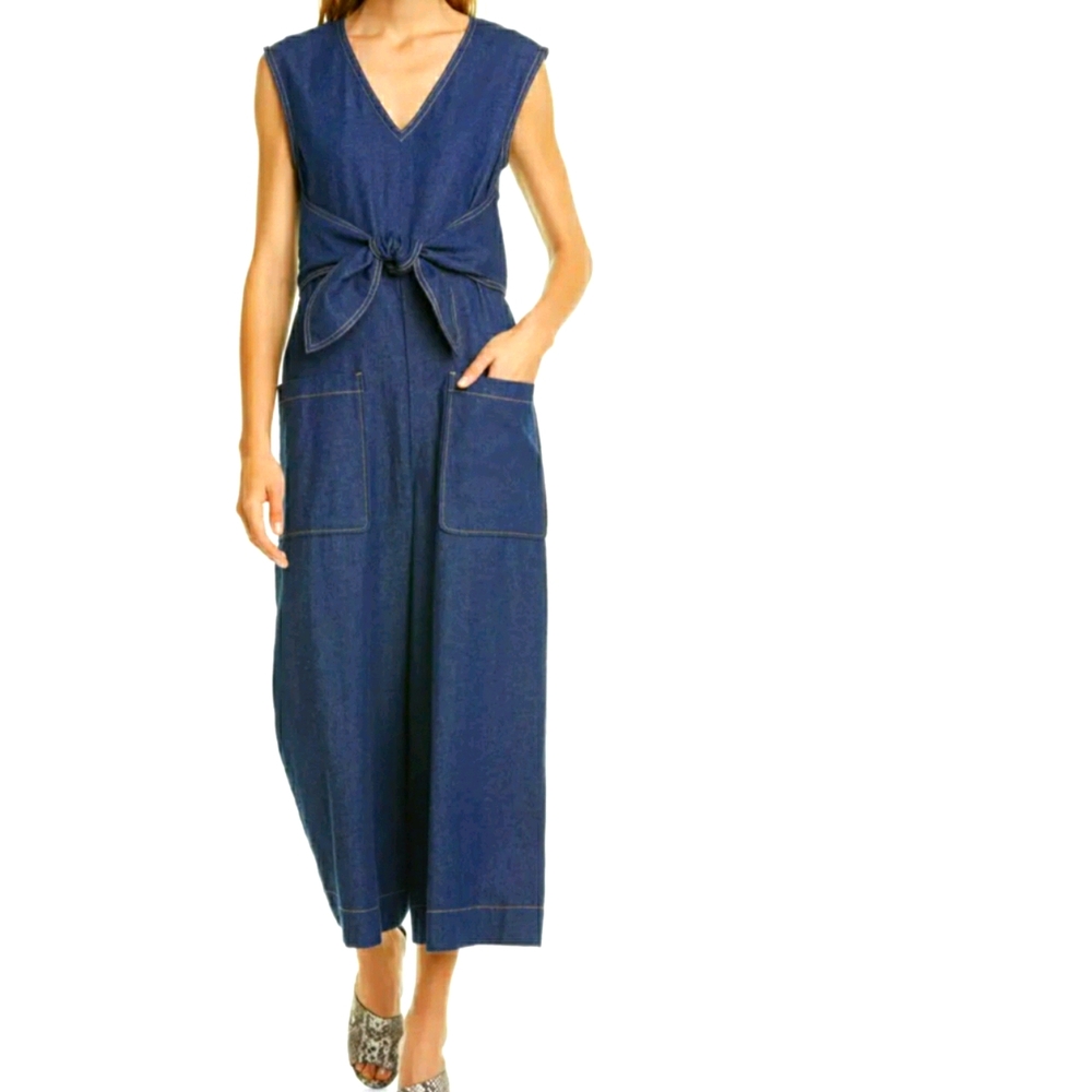 Wister Sleeveless Denim Jumpsuit

JOIE